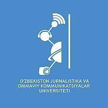 O‘zbekiston jurnalistika va ommaviy kommunikatsiyalar universiteti logo